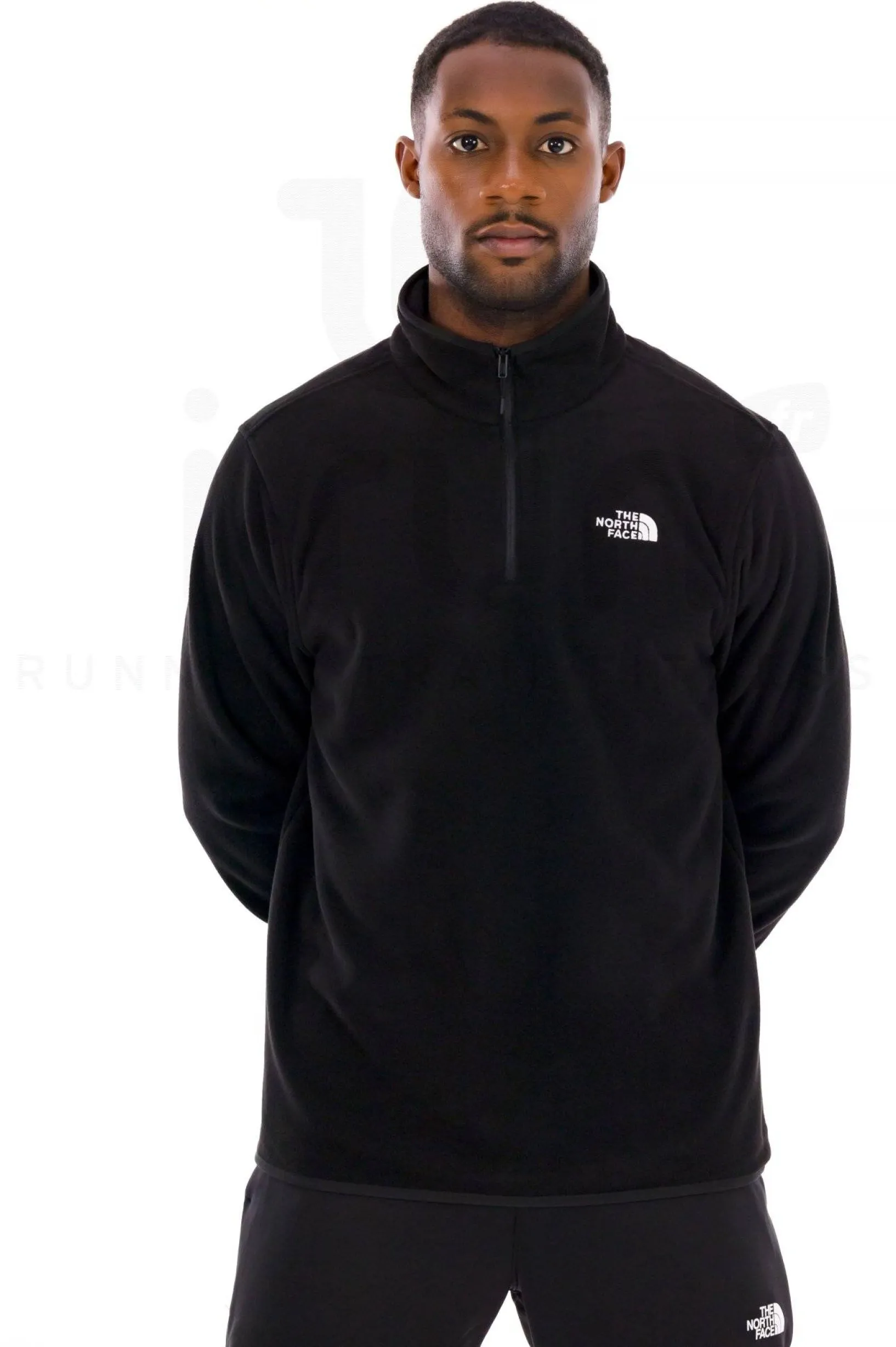 Homme The North Face Polaires^100 Glacier 1/4 Zip