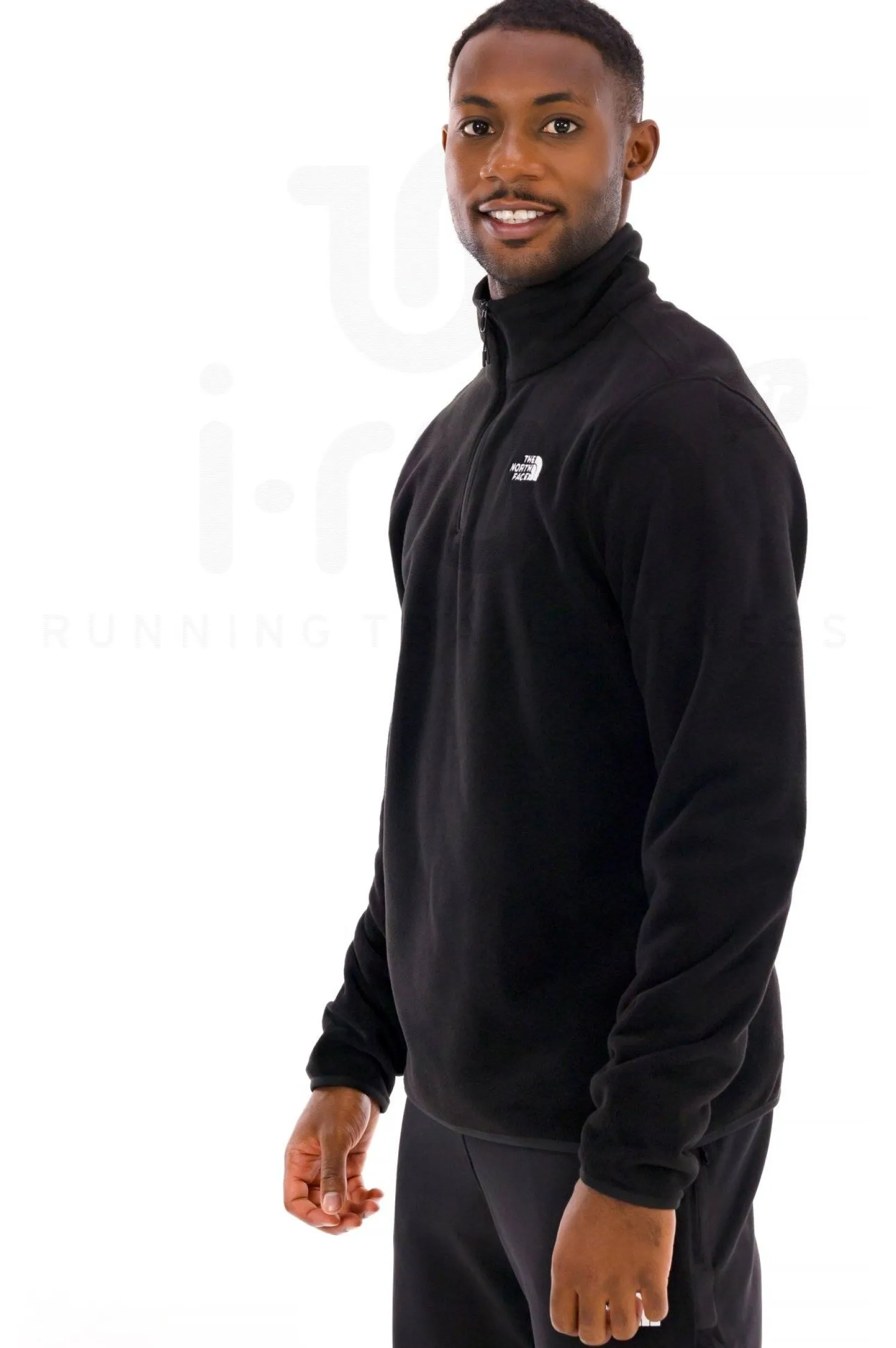 Homme The North Face Polaires^100 Glacier 1/4 Zip