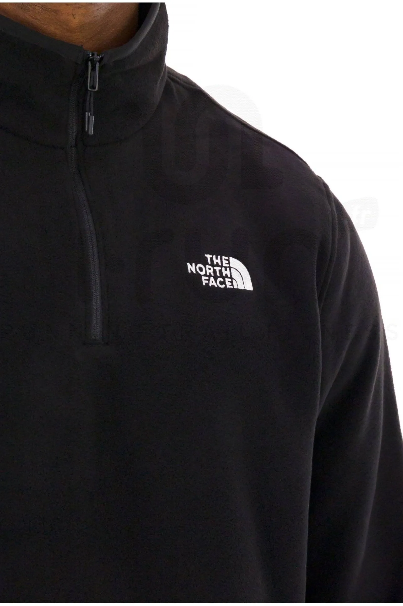 Homme The North Face Polaires^100 Glacier 1/4 Zip