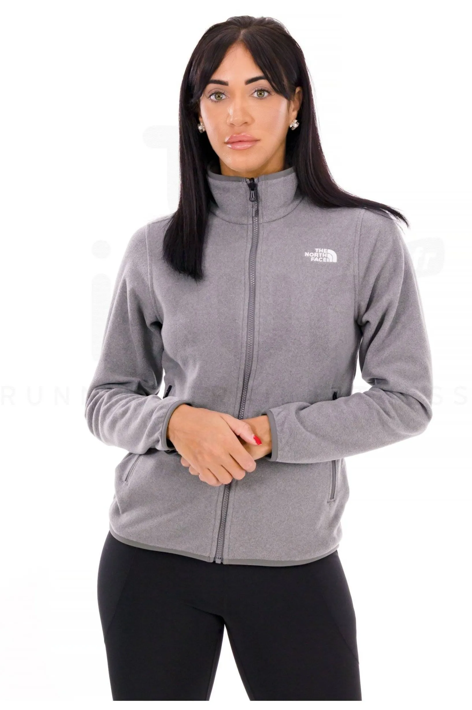 Femme The North Face Vestes & Coupe Vent^100 Glacier Full Zip femme
