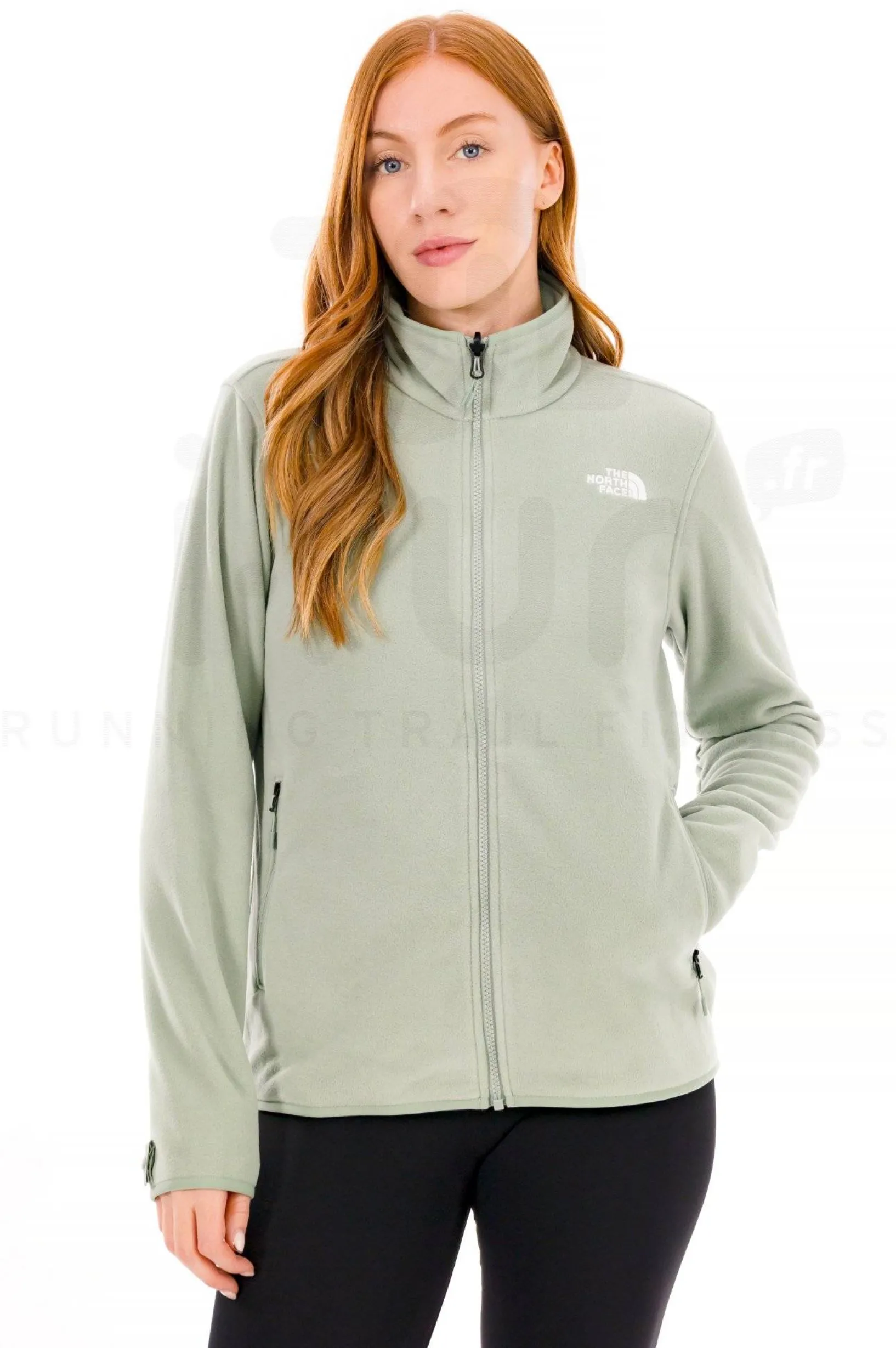 Femme The North Face Vestes & Coupe Vent^100 Glacier Full Zip femme