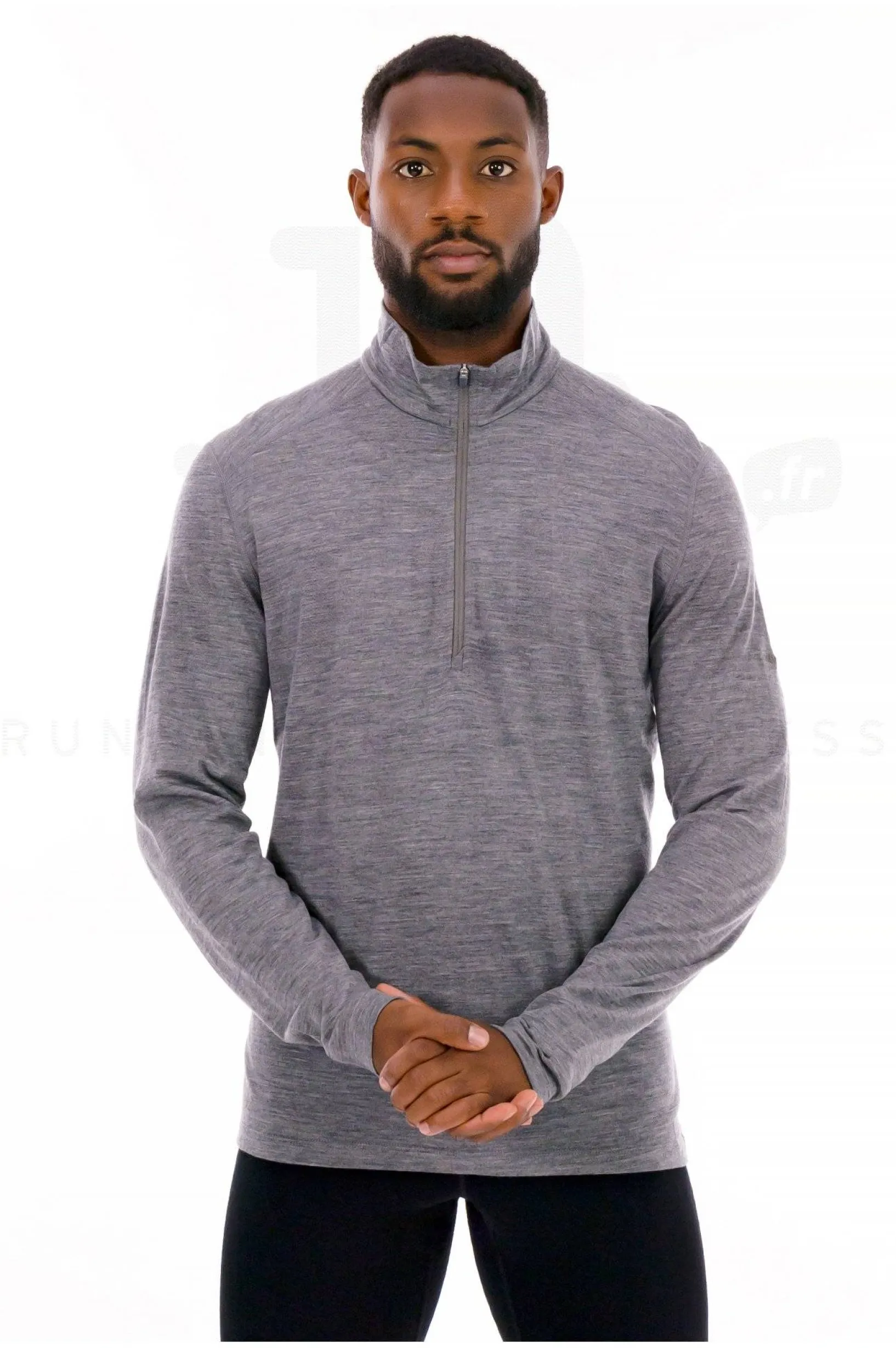 Homme Icebreaker Manches Longues^200 Oasis Mérinos 1/2 Zip