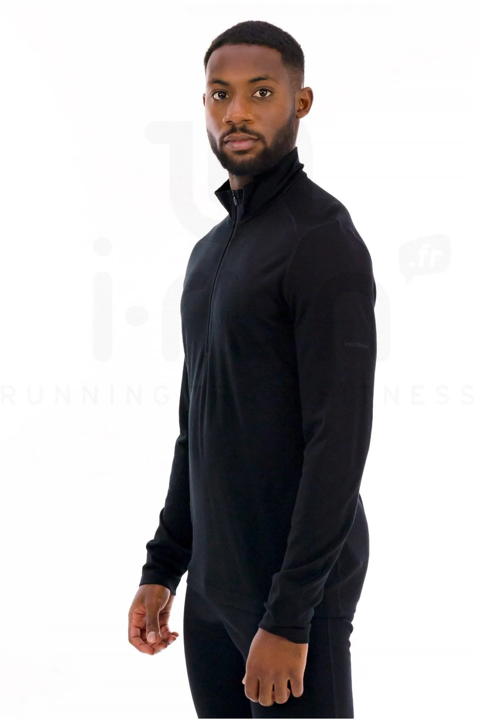 Homme Icebreaker Manches Longues^200 Oasis Mérinos 1/2 Zip