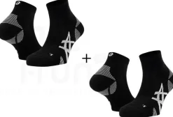 Asics Chaussettes^2 paires Cushion Run Quarter
