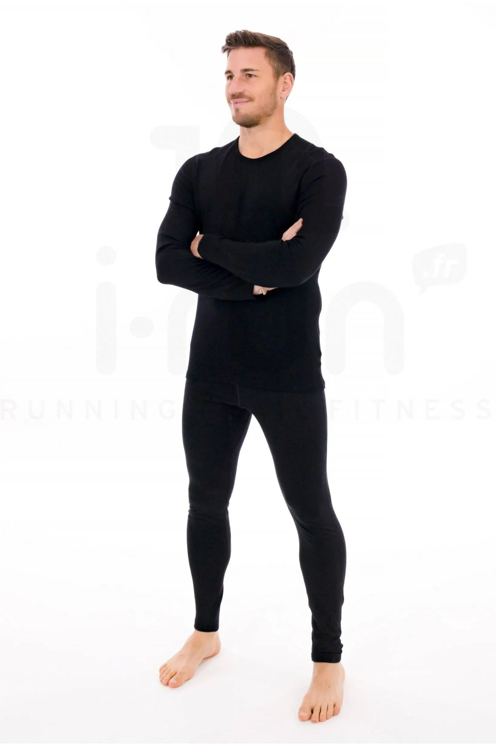 Homme Icebreaker Manches Longues^260 Tech Crewe Mérinos