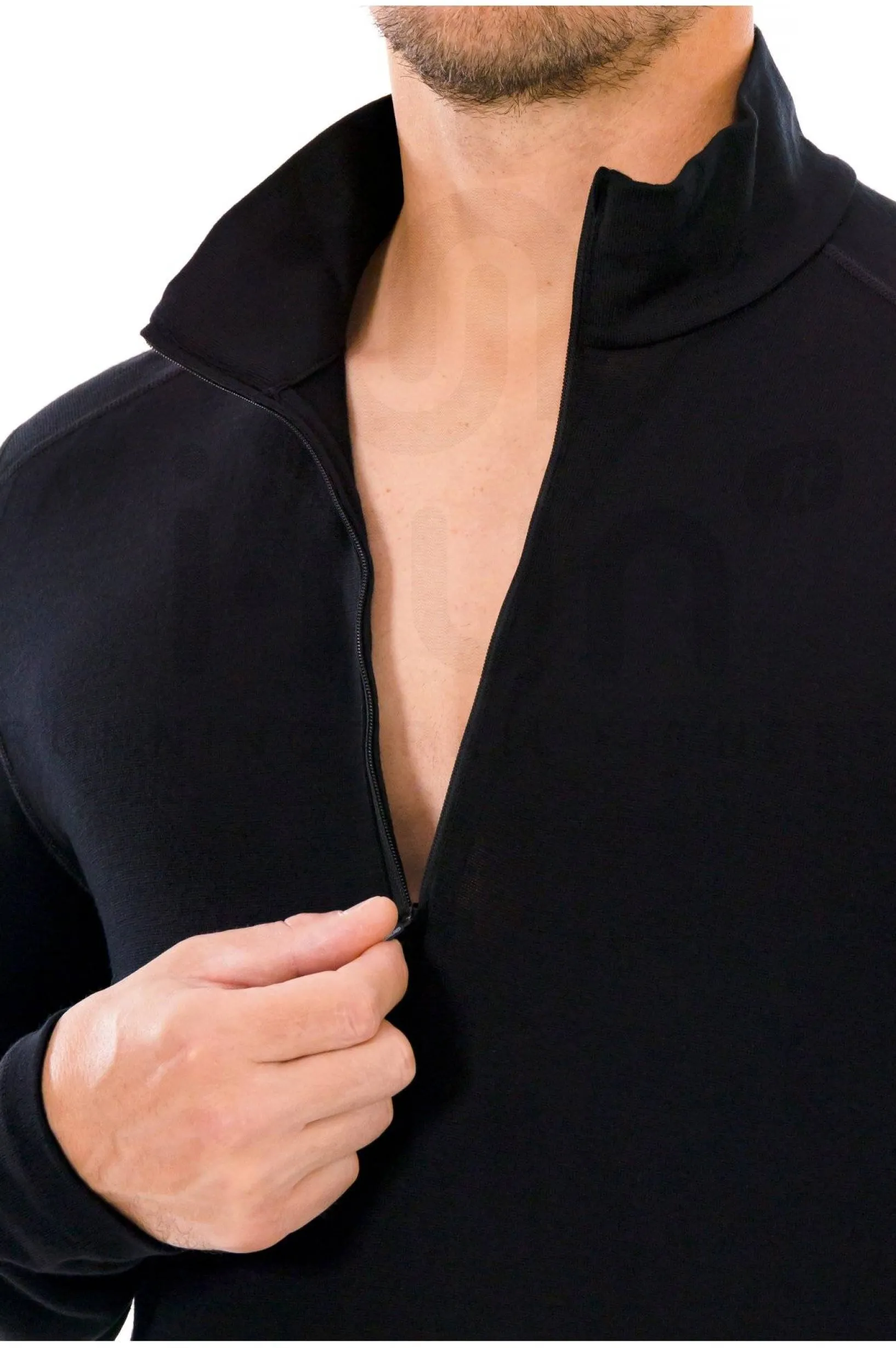 Homme Icebreaker Manches Longues^260 Tech Mérinos Half Zip