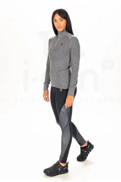 Femme Odlo Manches Longues^Active Warm 1/2 Zip femme