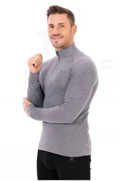 Homme Odlo Manches Longues^Active Warm 1/2 Zip
