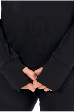 Femme Mizuno Manches Longues^Active Warmalite 1/2 Zip femme