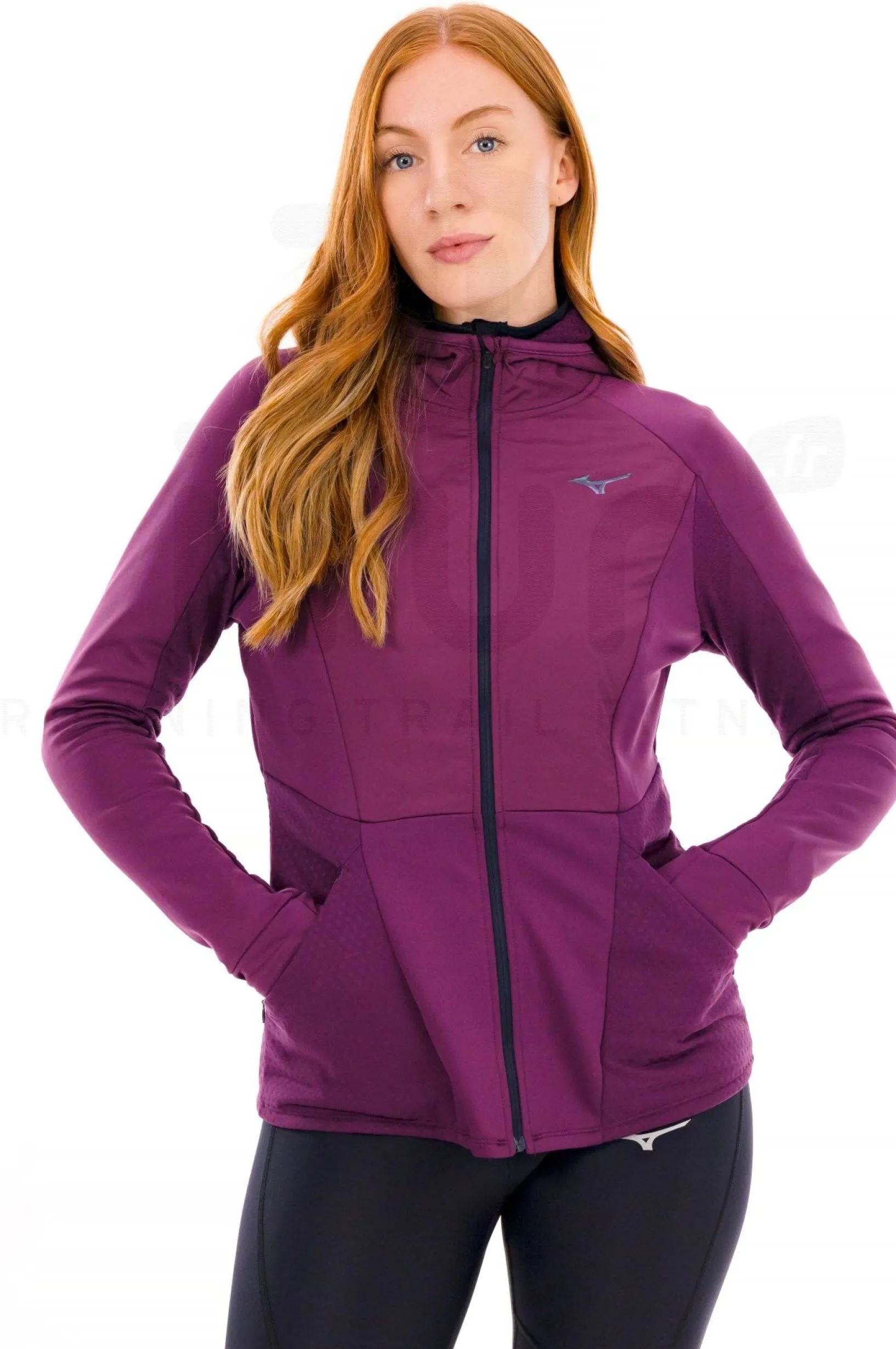 Femme Mizuno Vestes & Coupe Vent^Active Warmalite Hybrid femme