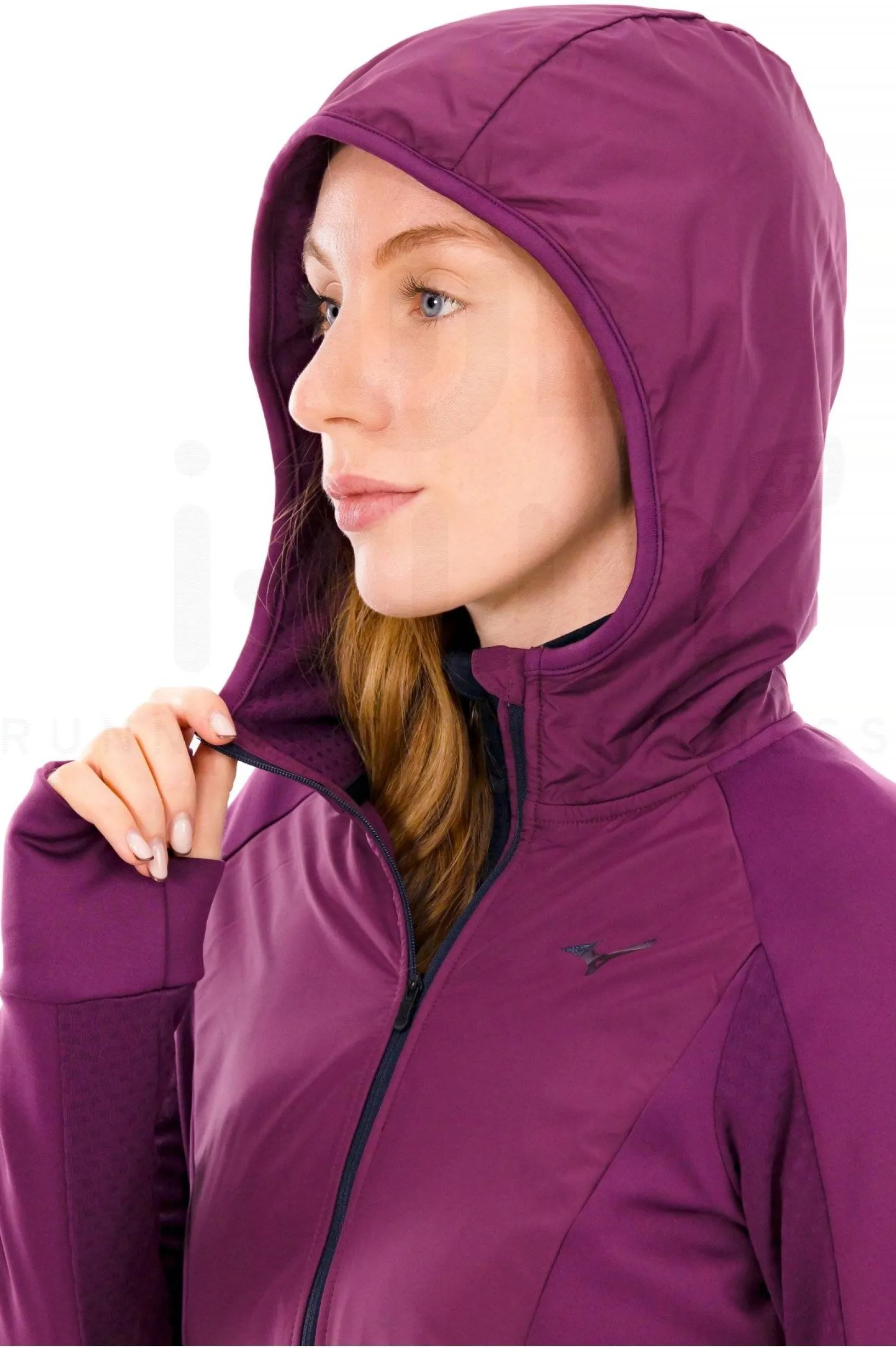 Femme Mizuno Vestes & Coupe Vent^Active Warmalite Hybrid femme