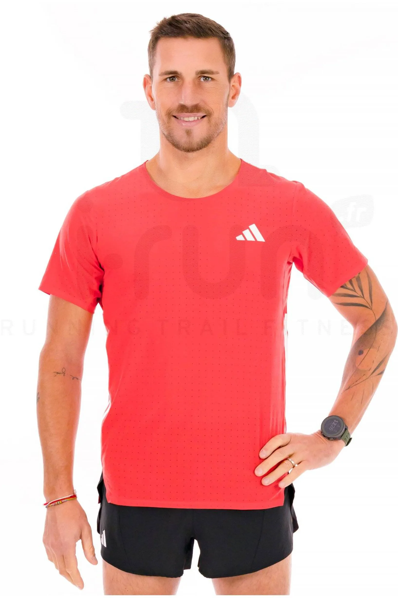 Homme adidas Manches Courtes^adizero