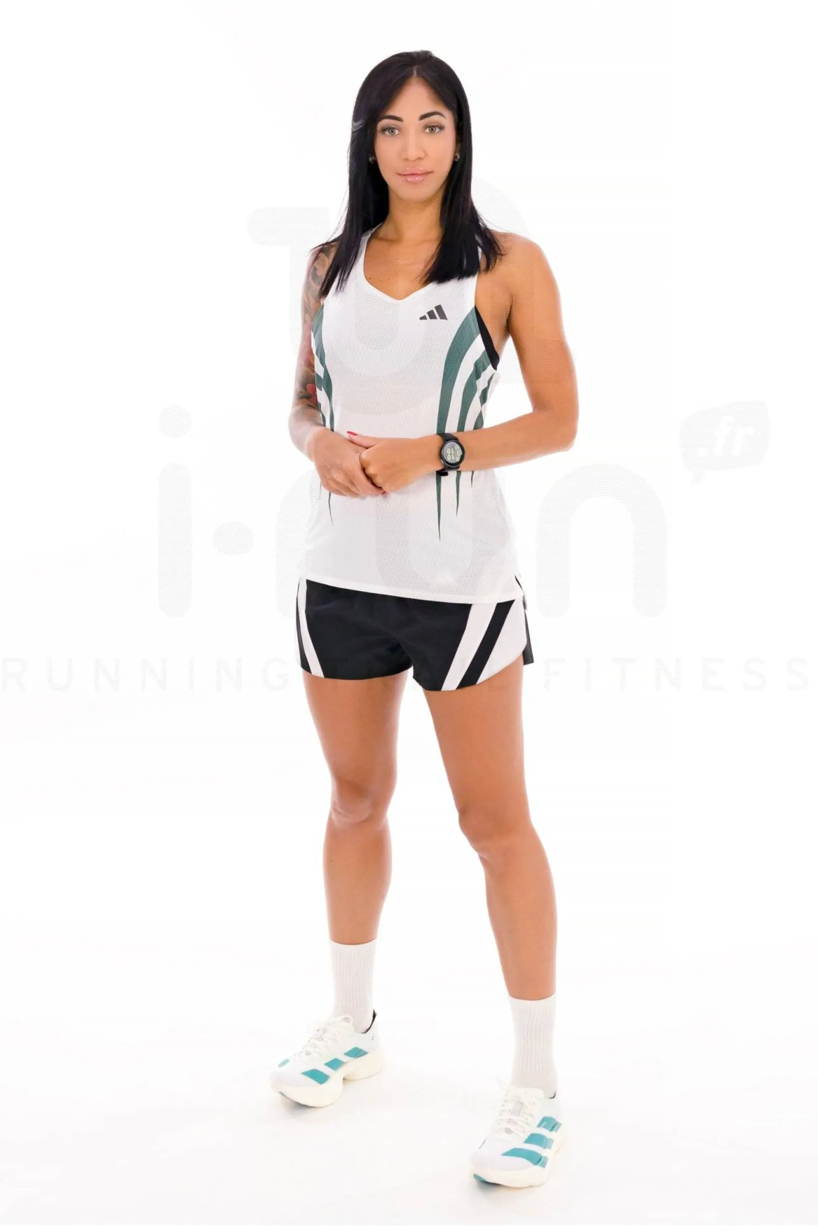 Femme adidas Shorts / Cuissards / Jupes^adizero Archive Gel femme