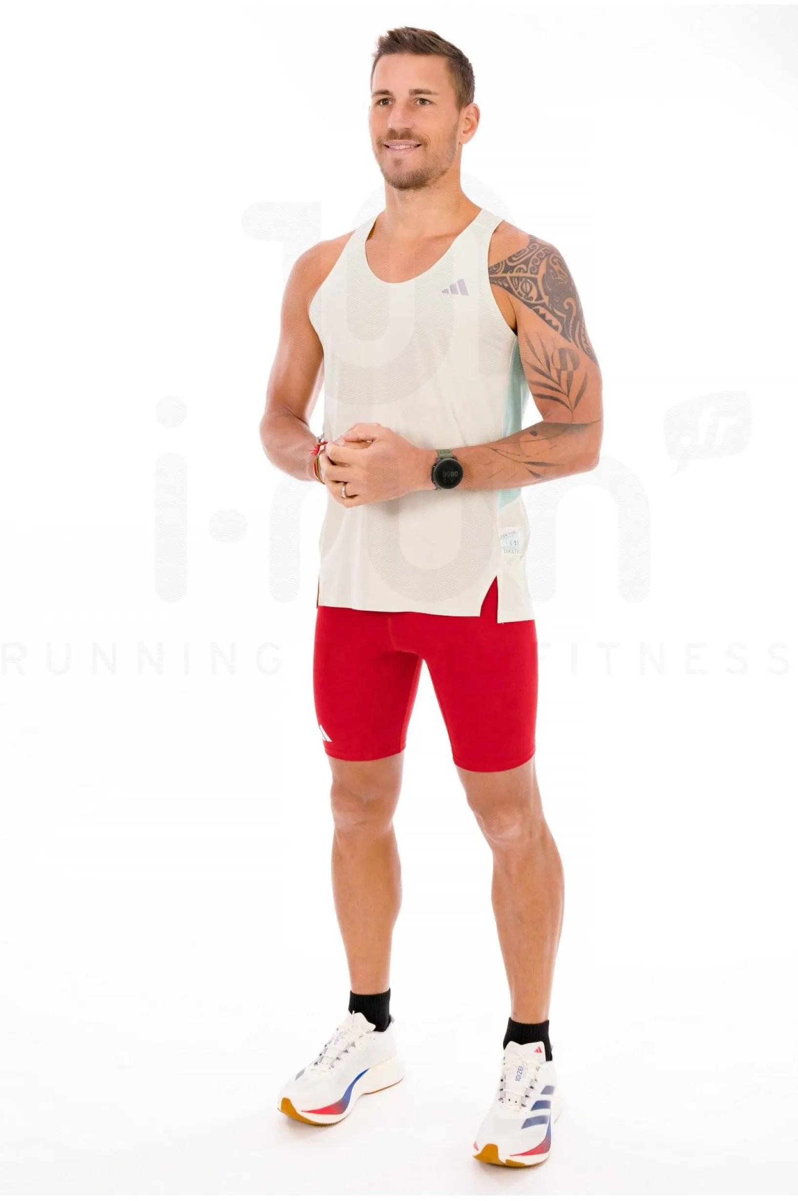 Homme adidas Collection Club^adizero Essentials Short Tight