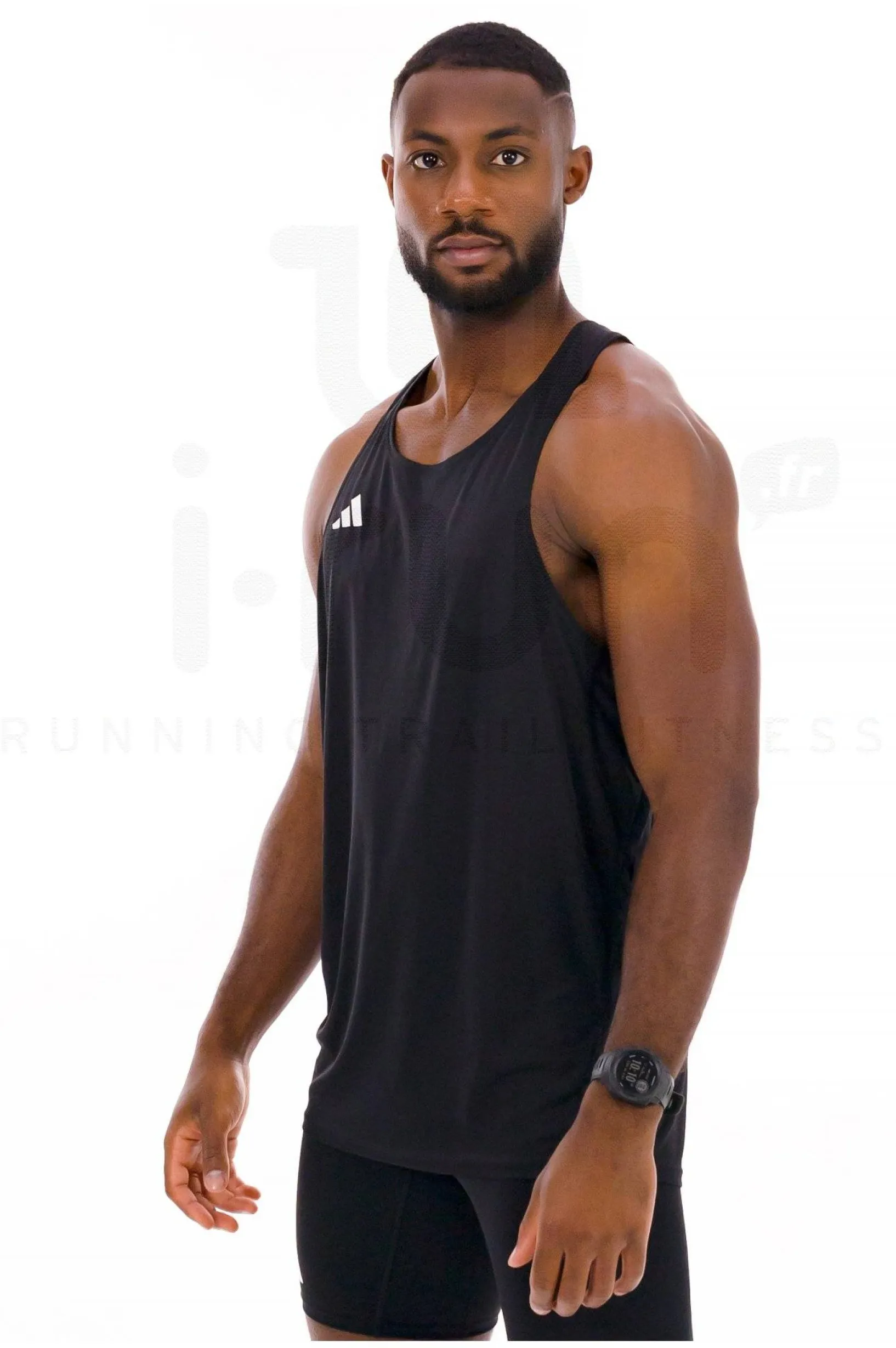 Homme adidas Collection Club^adizero Essentials Singlet