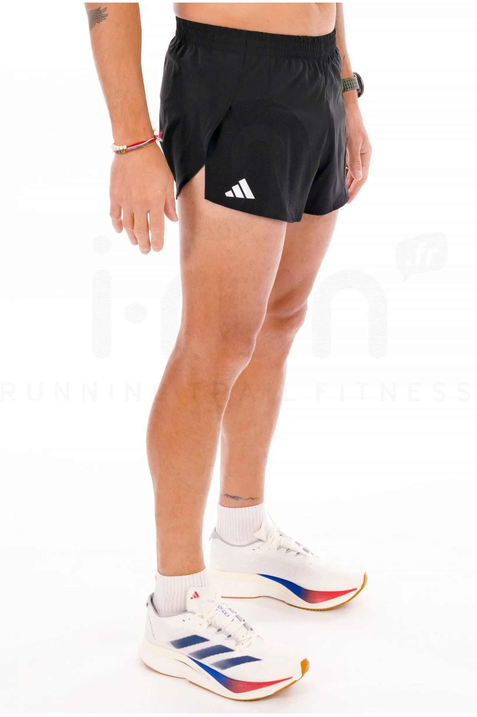 Homme adidas Collection Club^adizero Essentials Split Short