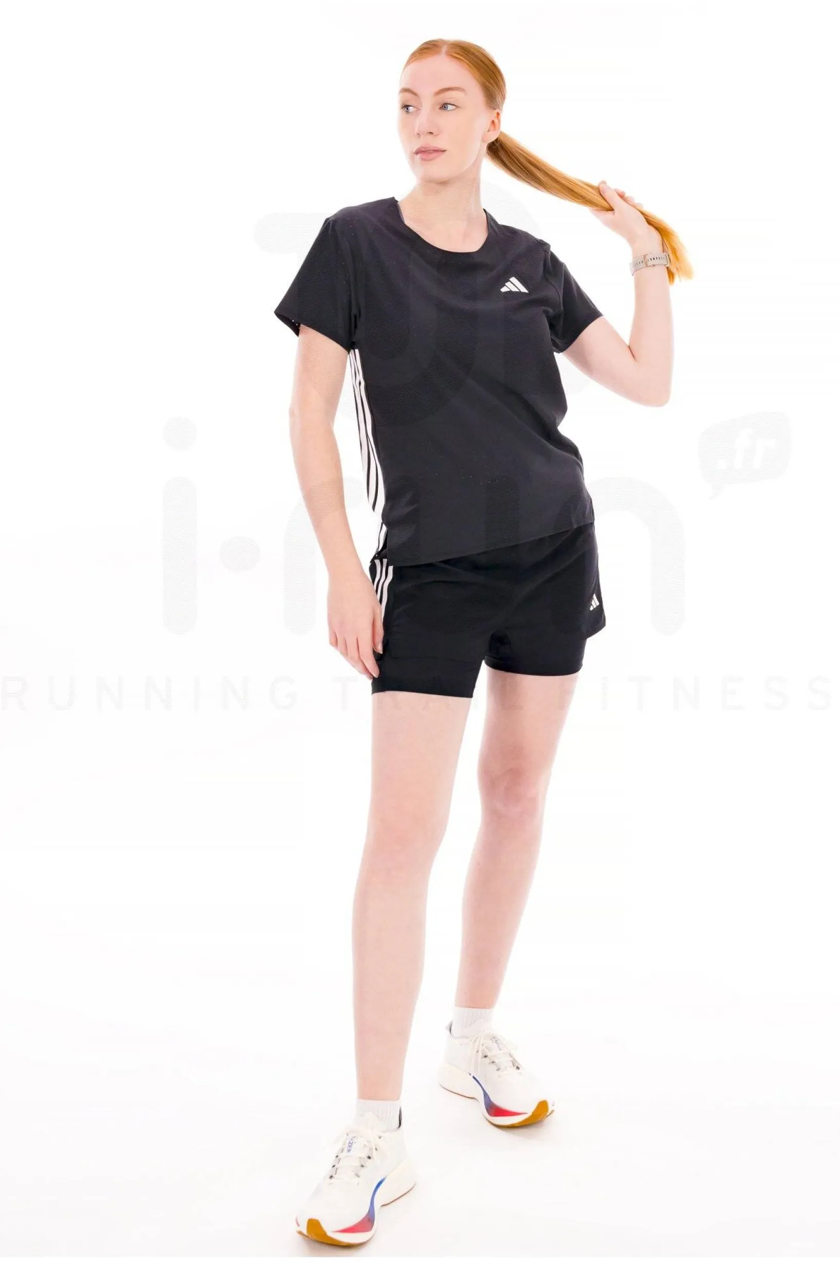 Femme adidas Manches Courtes^adizero femme