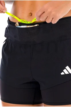 Femme adidas Shorts / Cuissards / Jupes^adizero 2i1 femme
