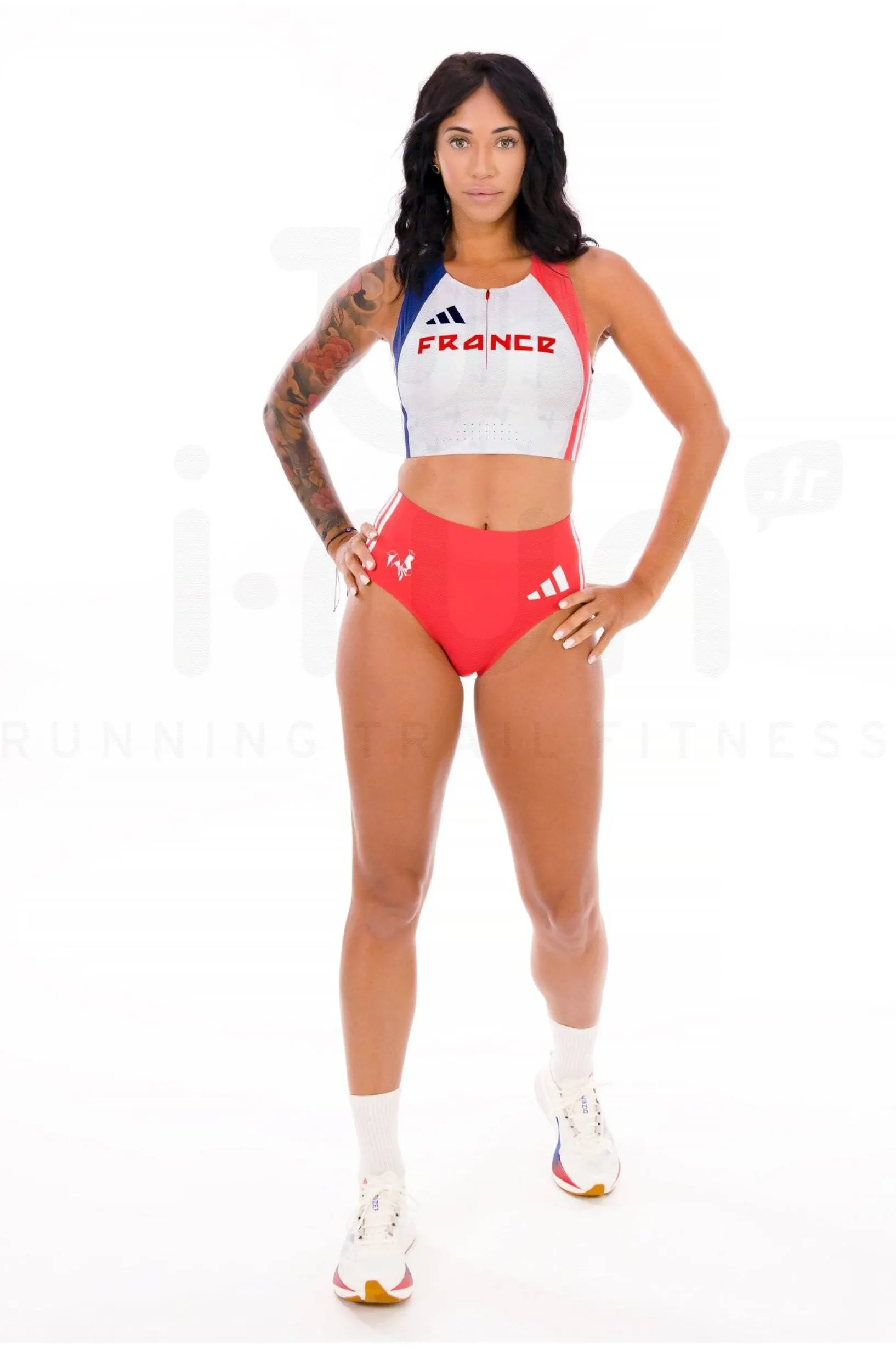 Femme adidas Équipe De France^Adizero Sprint Brief France femme