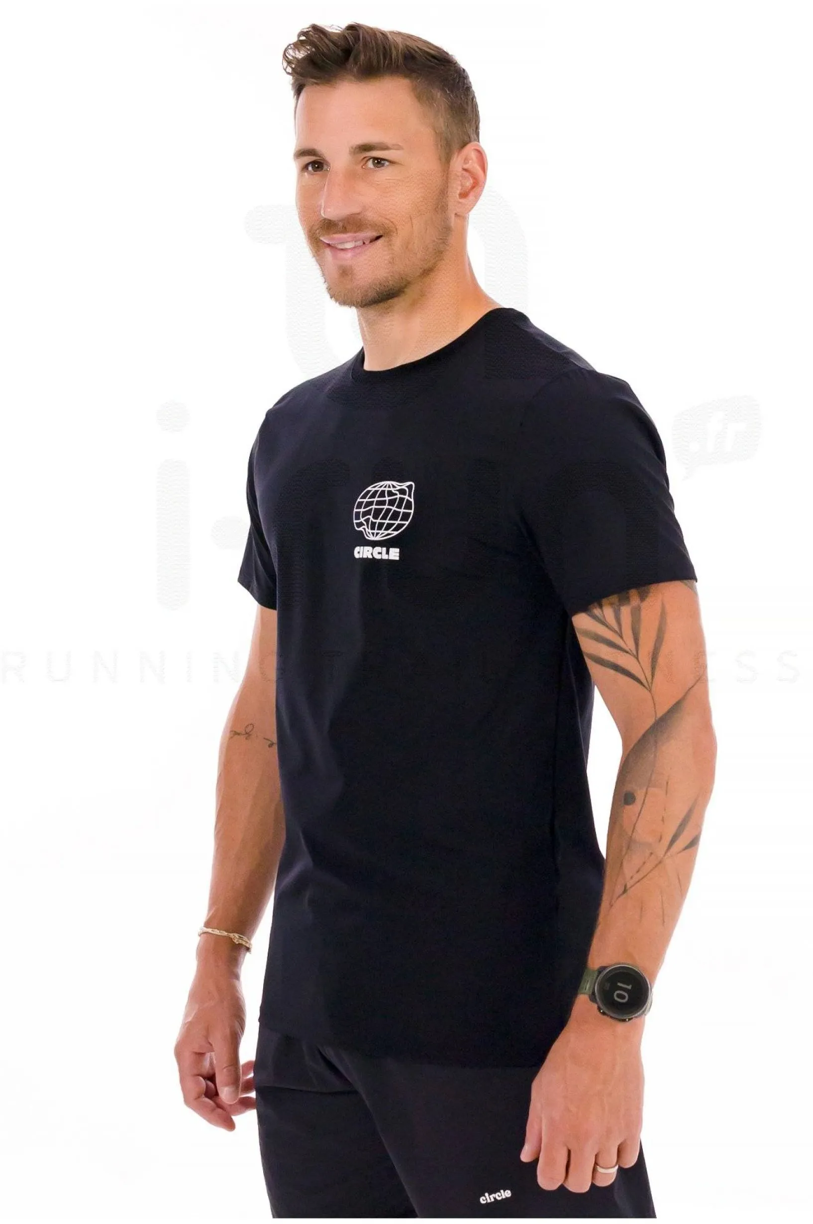 Homme Circle Manches Courtes^Agility Run