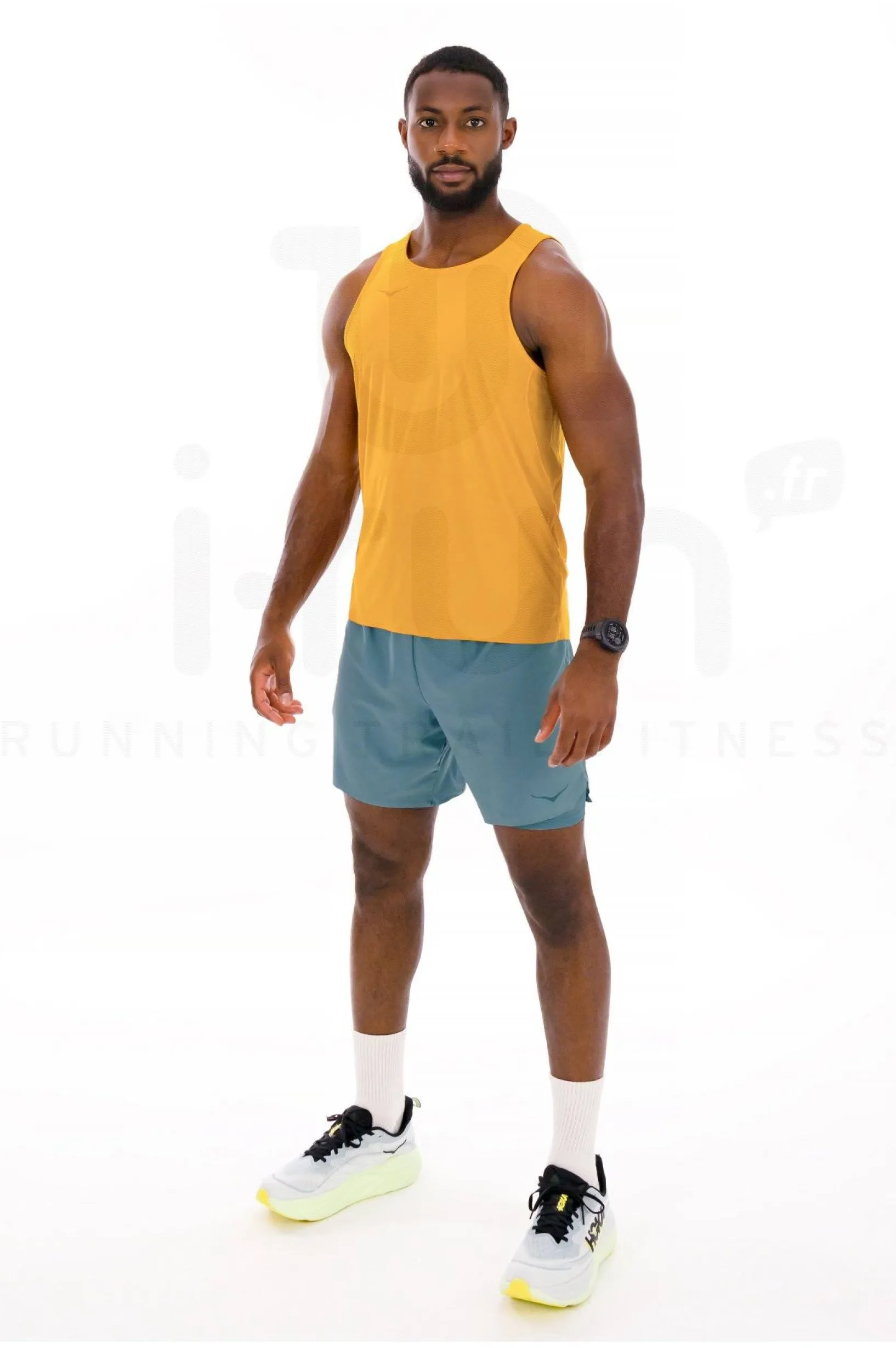 Homme Hoka One One Débardeurs^Airolite Run