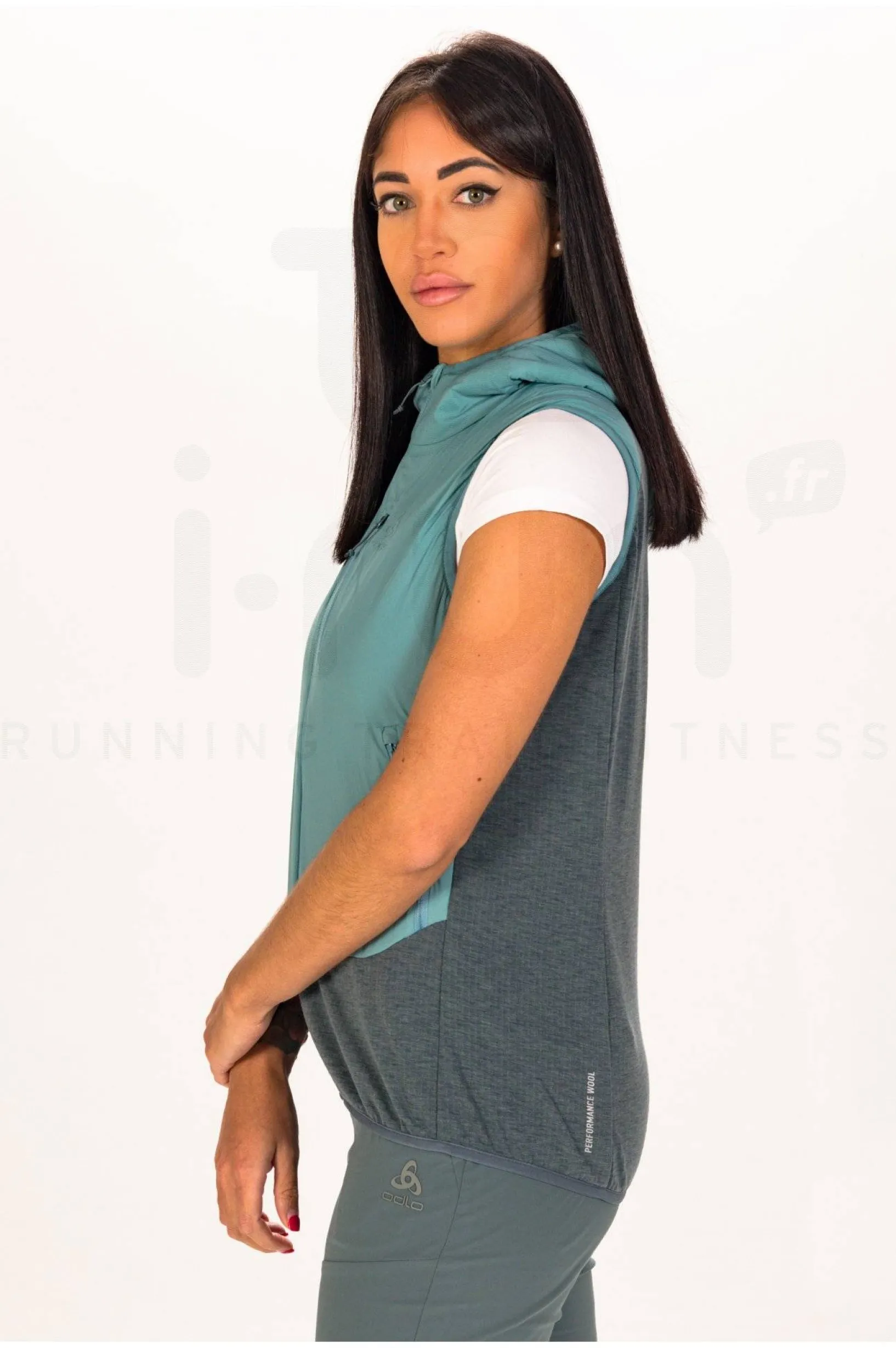 Femme Odlo Vestes & Coupe Vent^Ascent Hybrid W femme