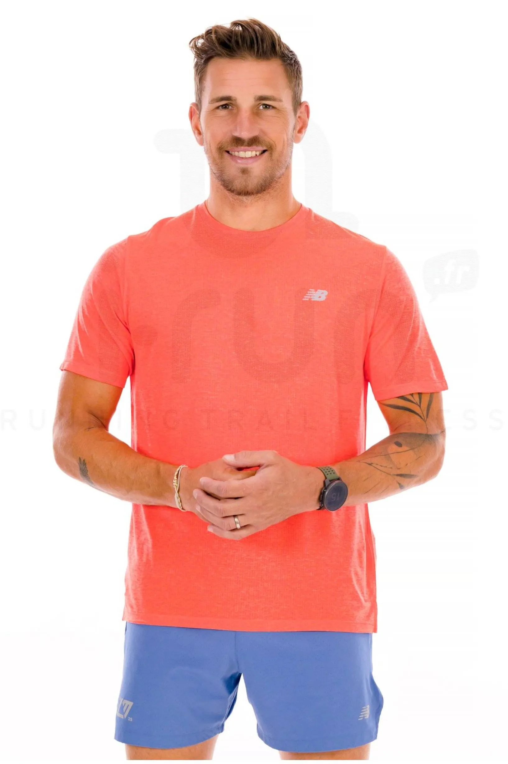 Homme New Balance Manches Courtes^Athletics