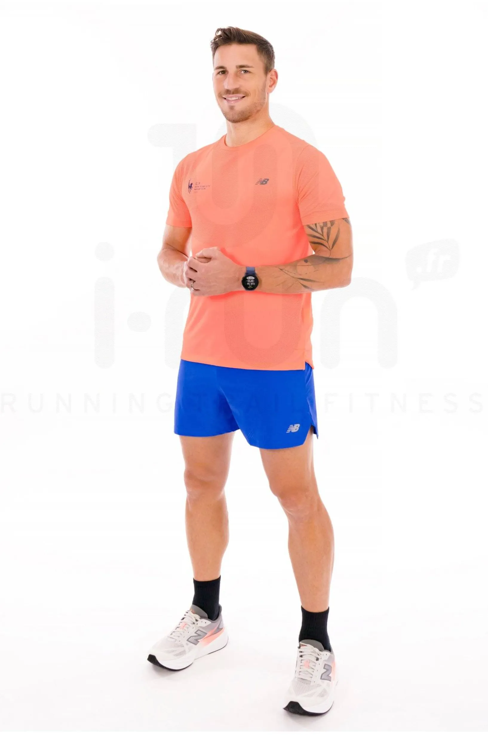 Homme New Balance Manches Courtes^Athletics