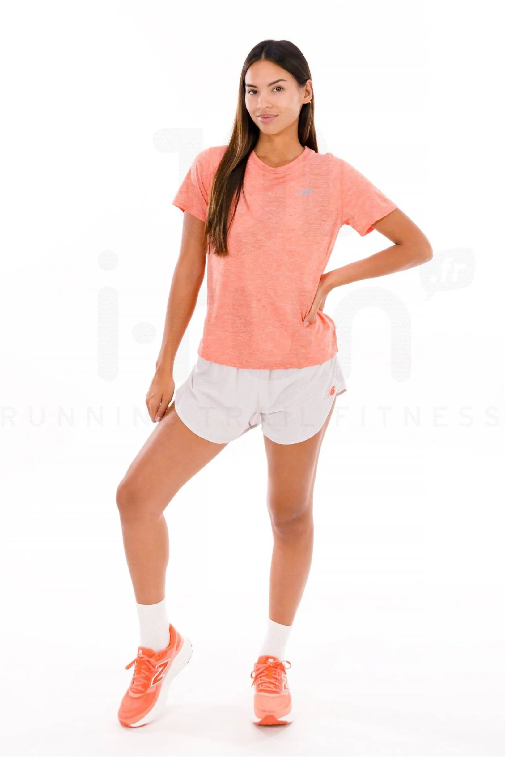 Femme New Balance Manches Courtes^Athletics femme