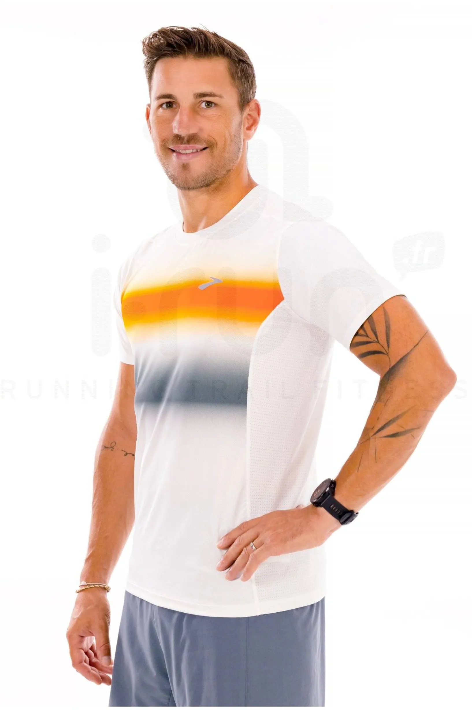 Homme Brooks Manches Courtes^Atmosphere 3.0