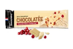 OVERSTIMS Barres^Barre Chocolatée - Chocolat blanc/cranberries