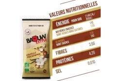 Baouw Barres^Barre énergétique bio Extra - Vanille - Macadamia
