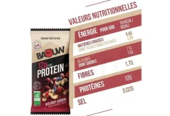 Baouw Protéines / Récupération^Barre protéinée bio