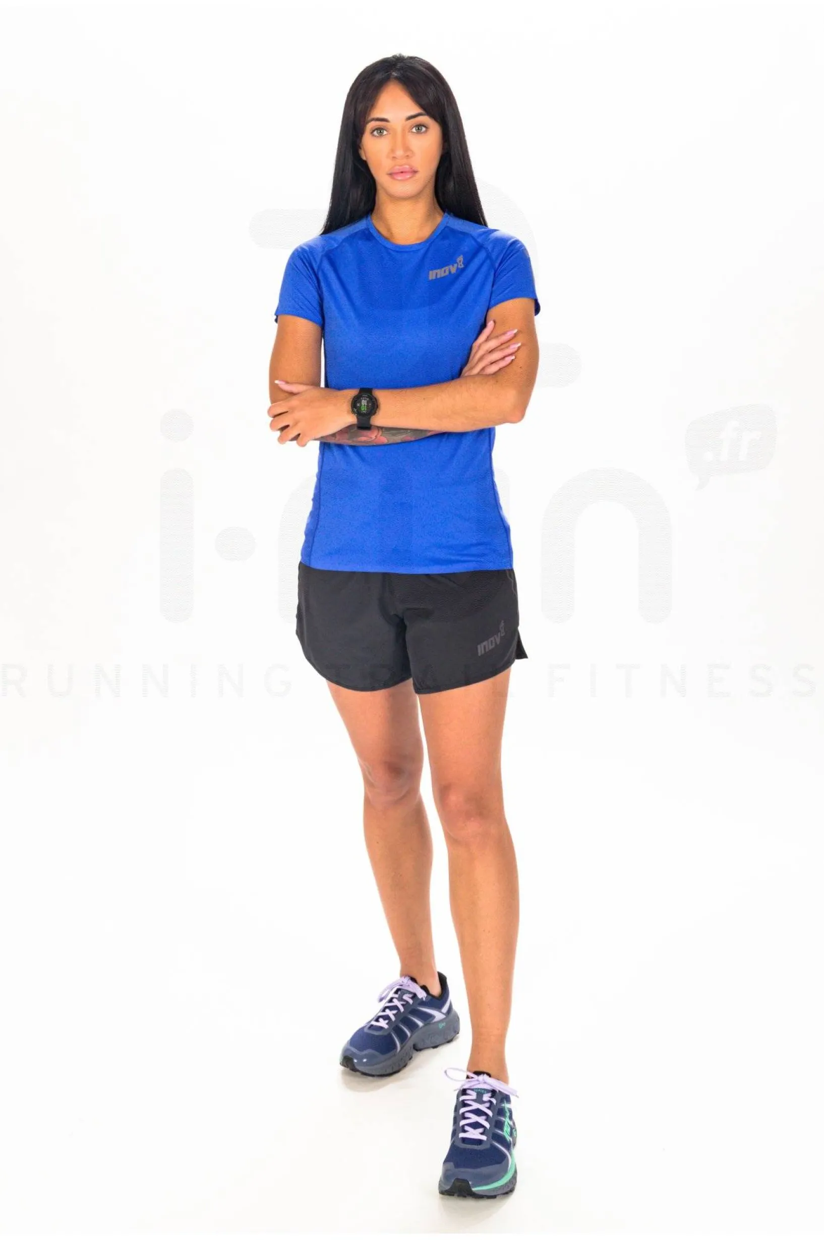 Femme Inov-8 Manches Courtes^Base Elite W femme