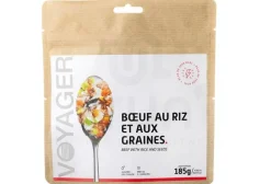 Voyager Repas Lyophilisés^Boeuf au riz et aux graines