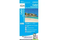 Carte IGN Cartes^Calvi 4149OT