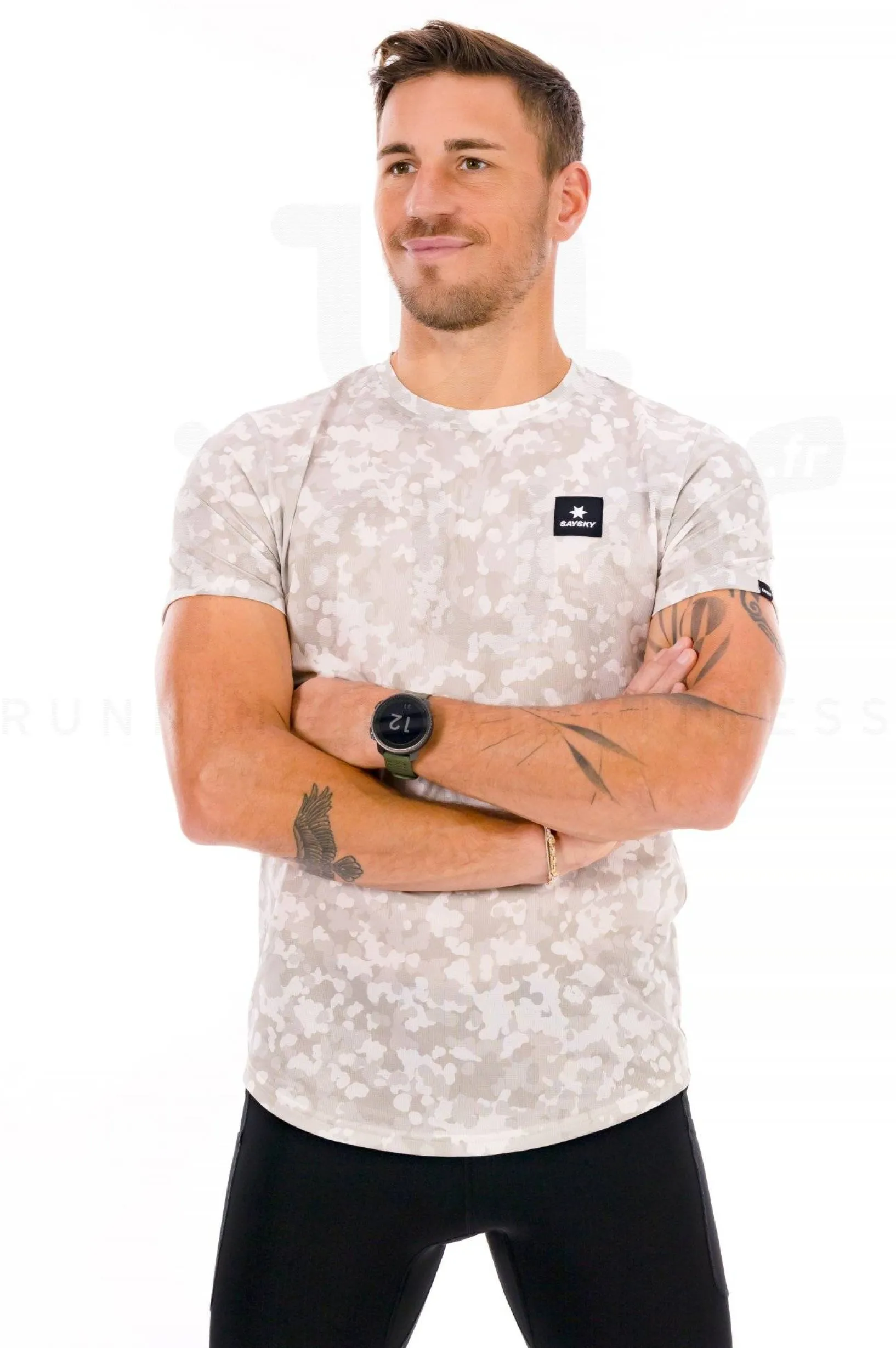 Homme Saysky Manches Courtes^Camo Combat