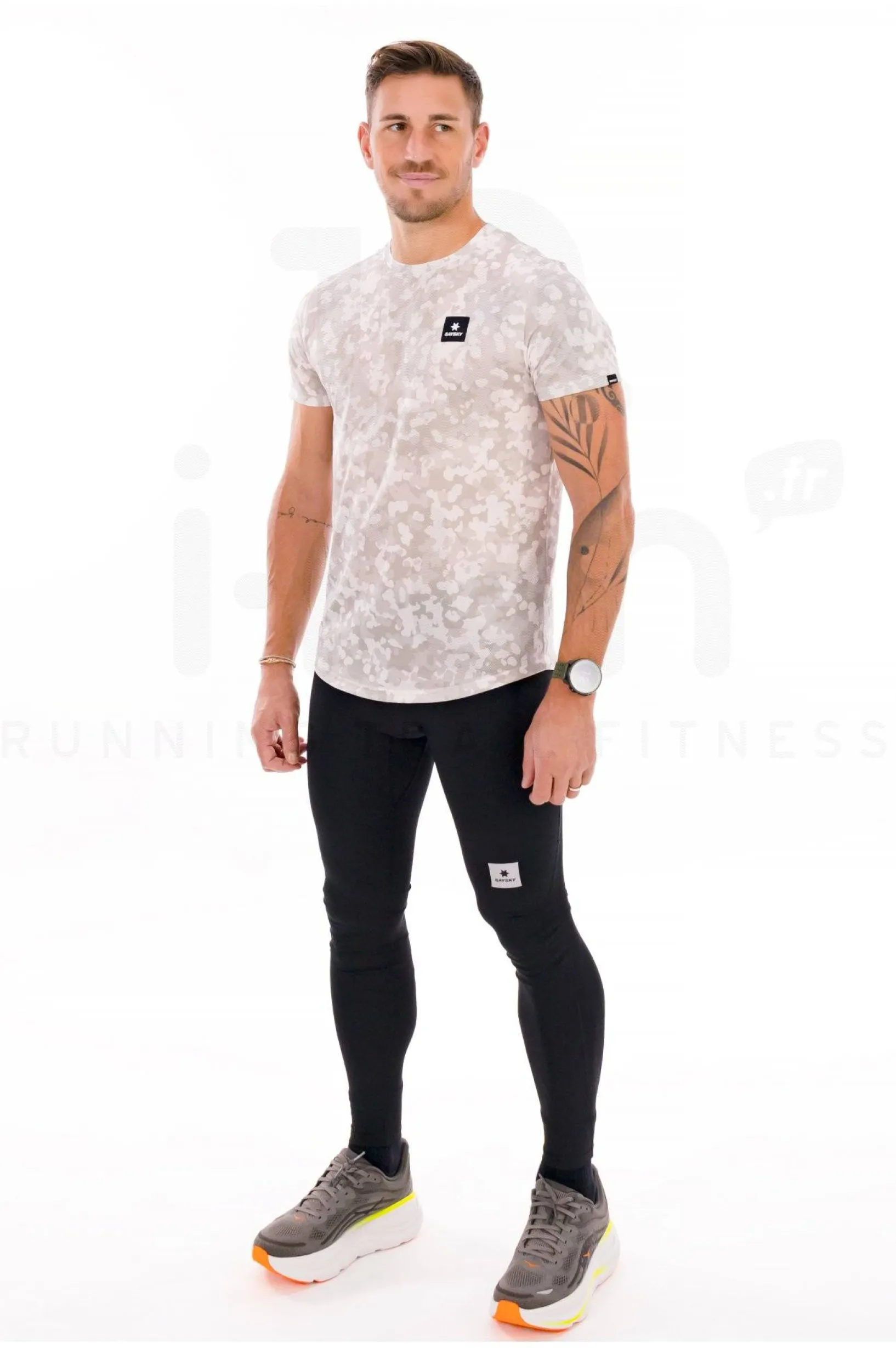 Homme Saysky Manches Courtes^Camo Combat