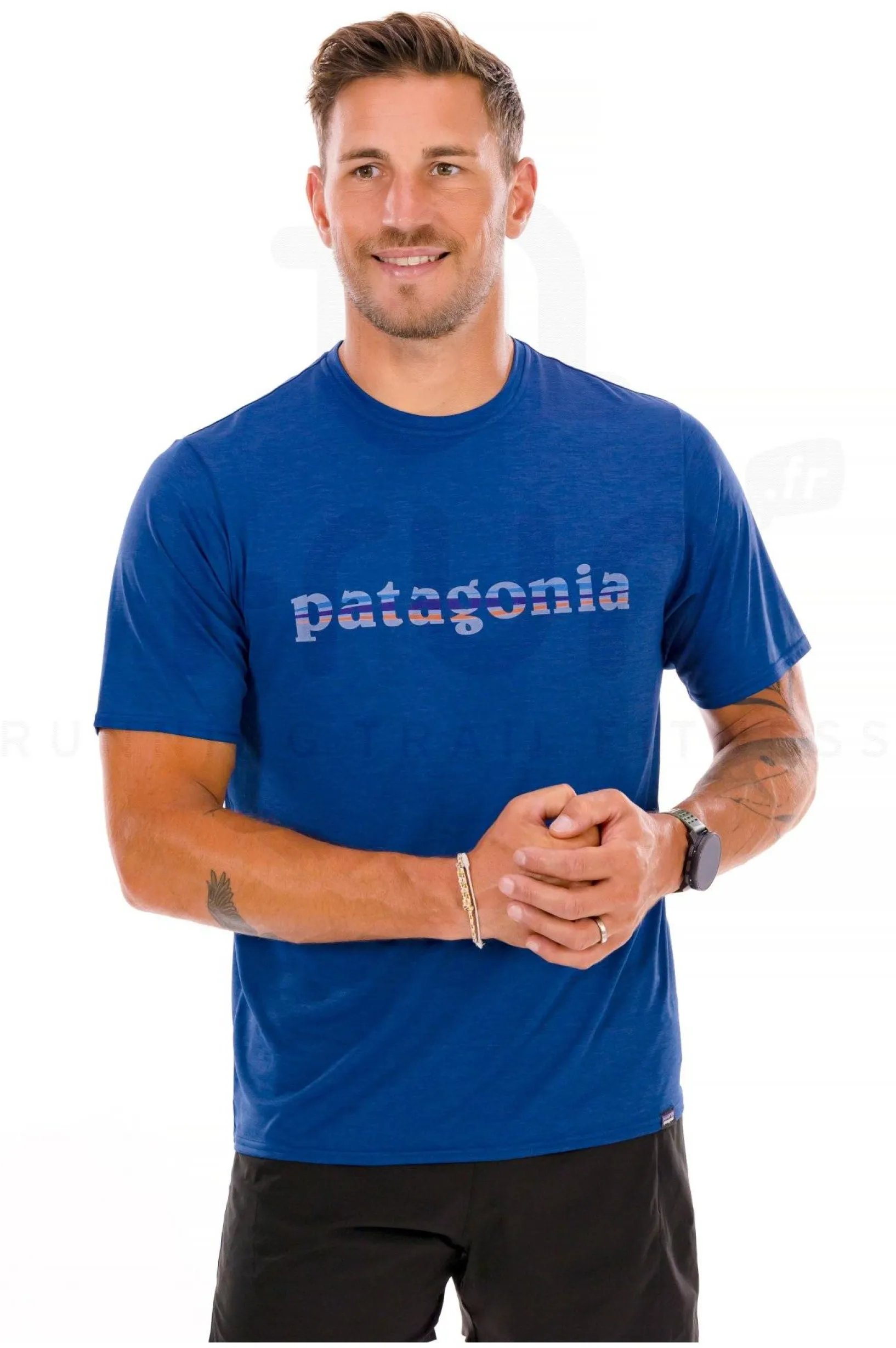 Homme Patagonia Manches Courtes^Capilene Cool Daily Graphic