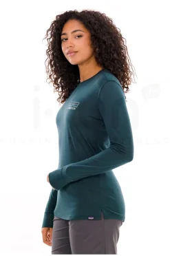 Femme Patagonia Manches Longues^Capilene Cool Merino Blend Graphic femme