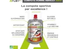 Atlet Gels^Compote Énergétique - Pomme/Abricot