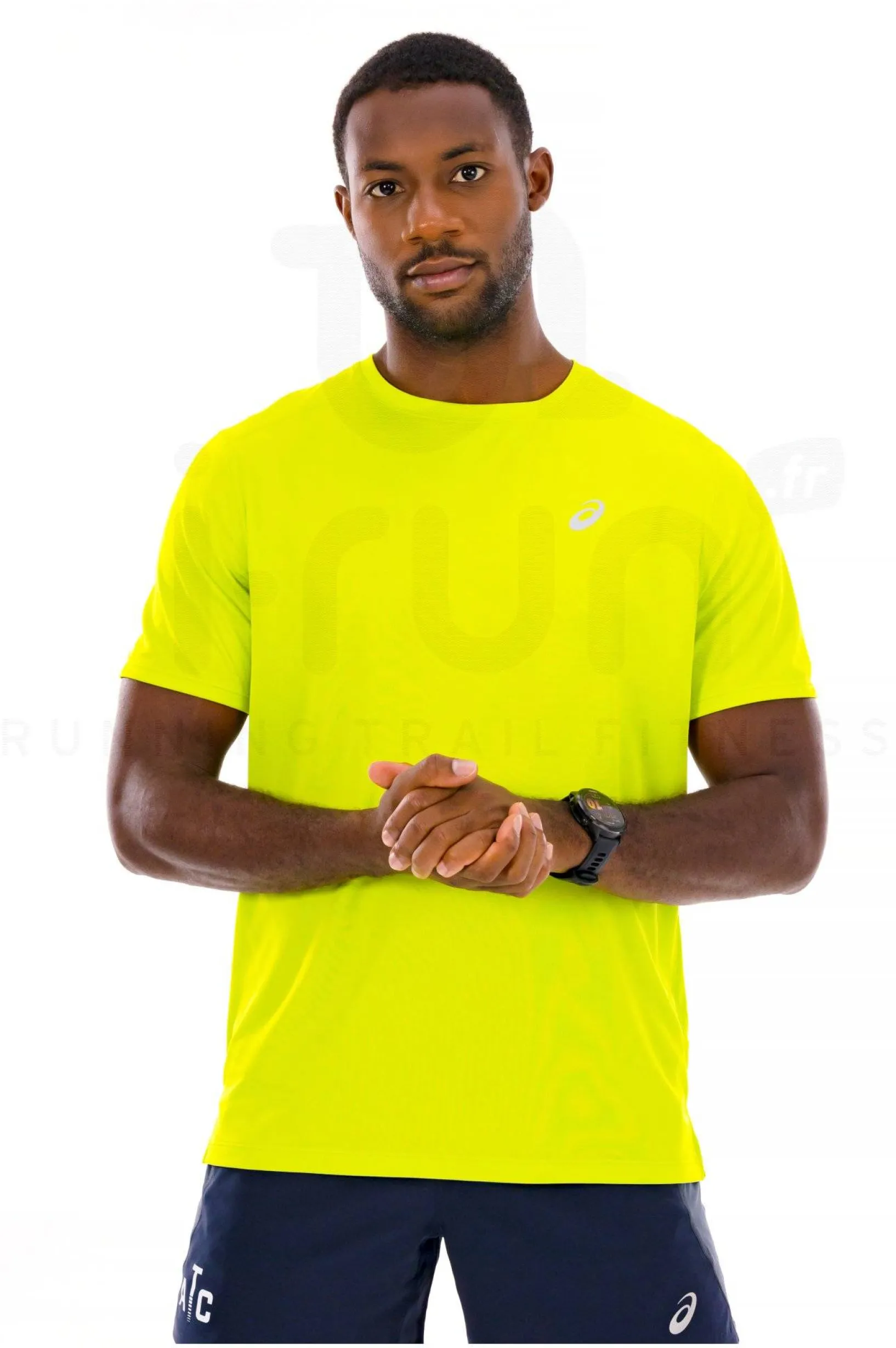 Homme Asics Manches Courtes^Core