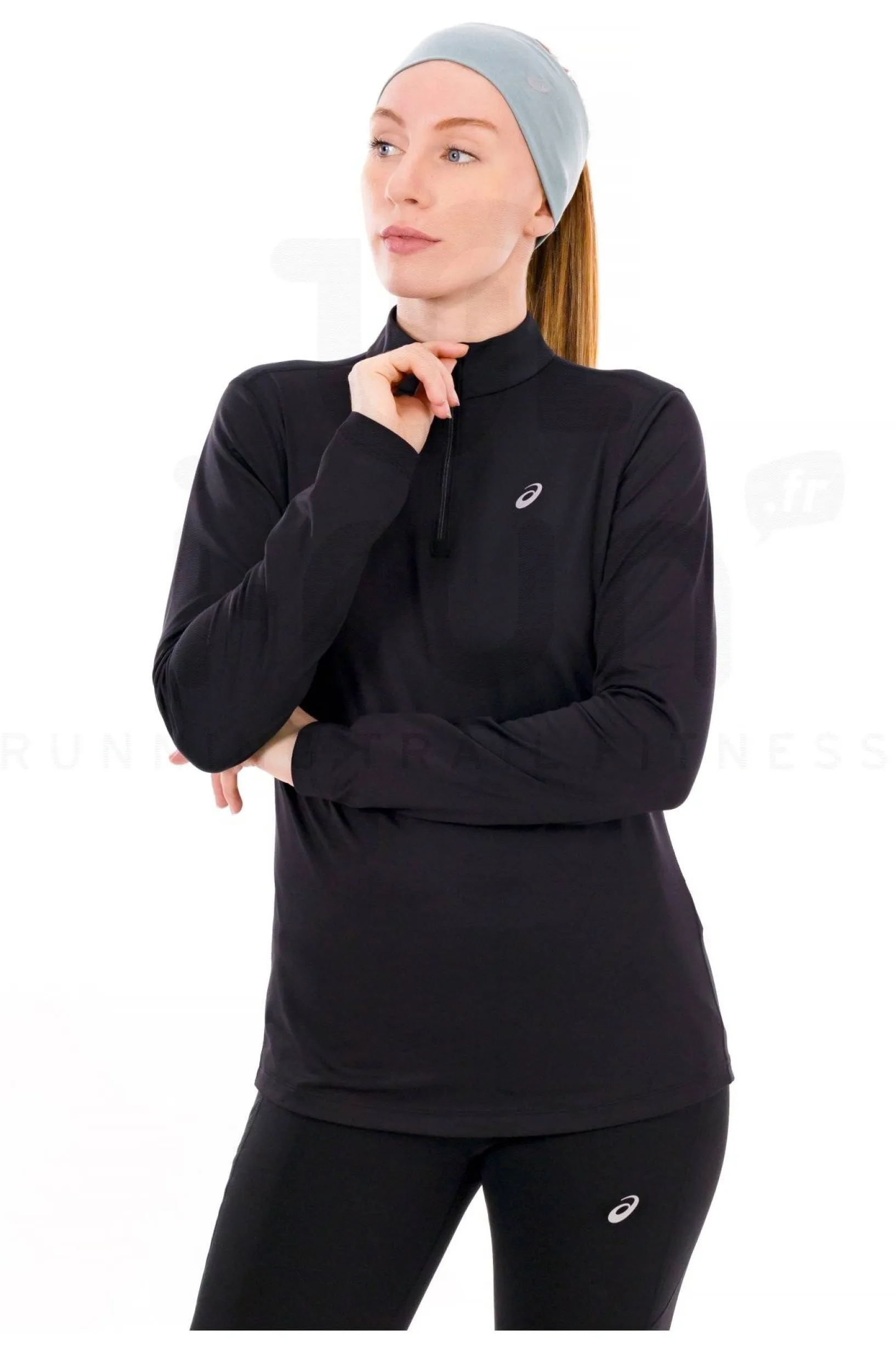 Femme Asics Manches Longues^Core LS 1/2 Zip femme