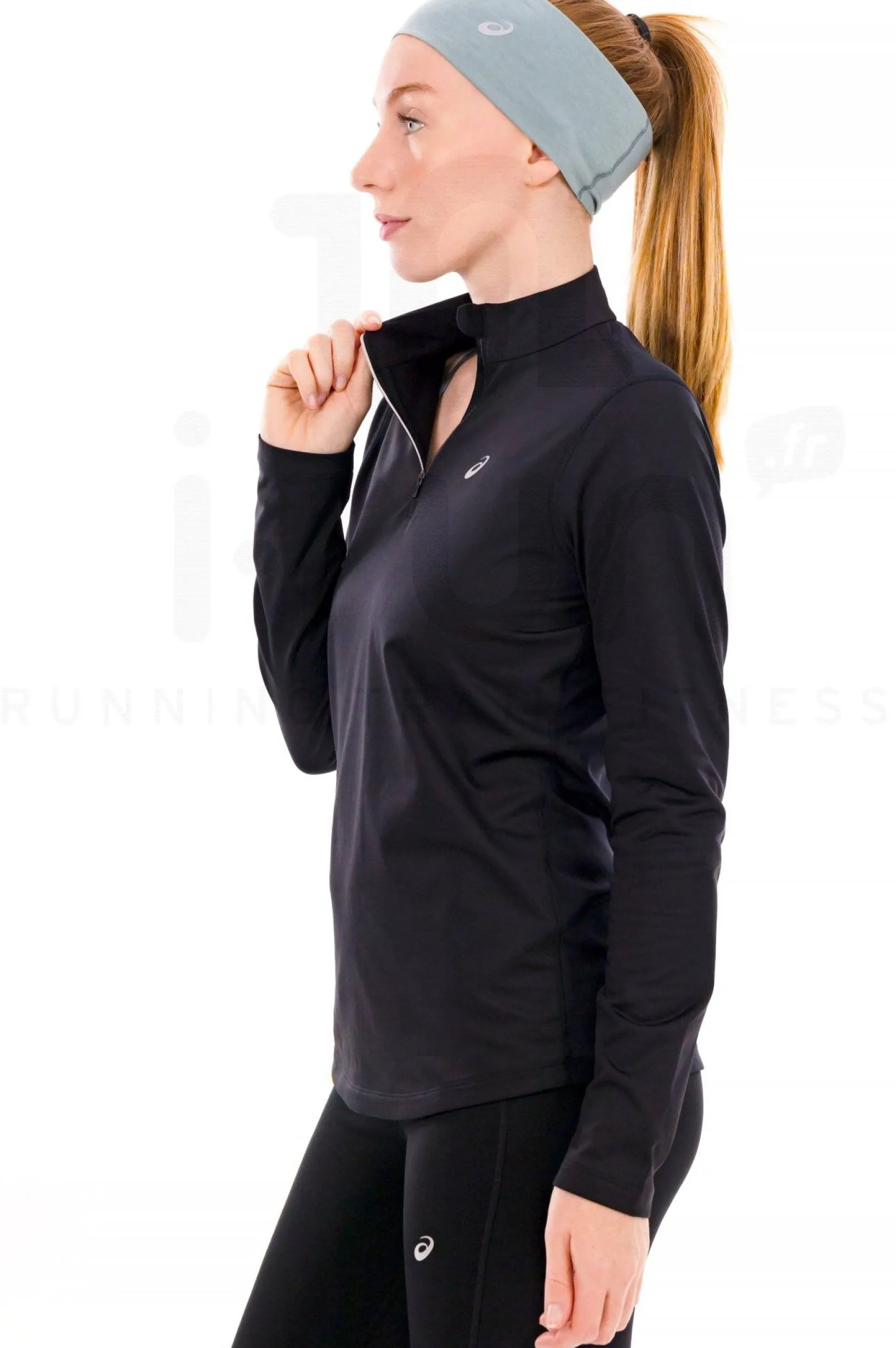 Femme Asics Manches Longues^Core LS 1/2 Zip femme