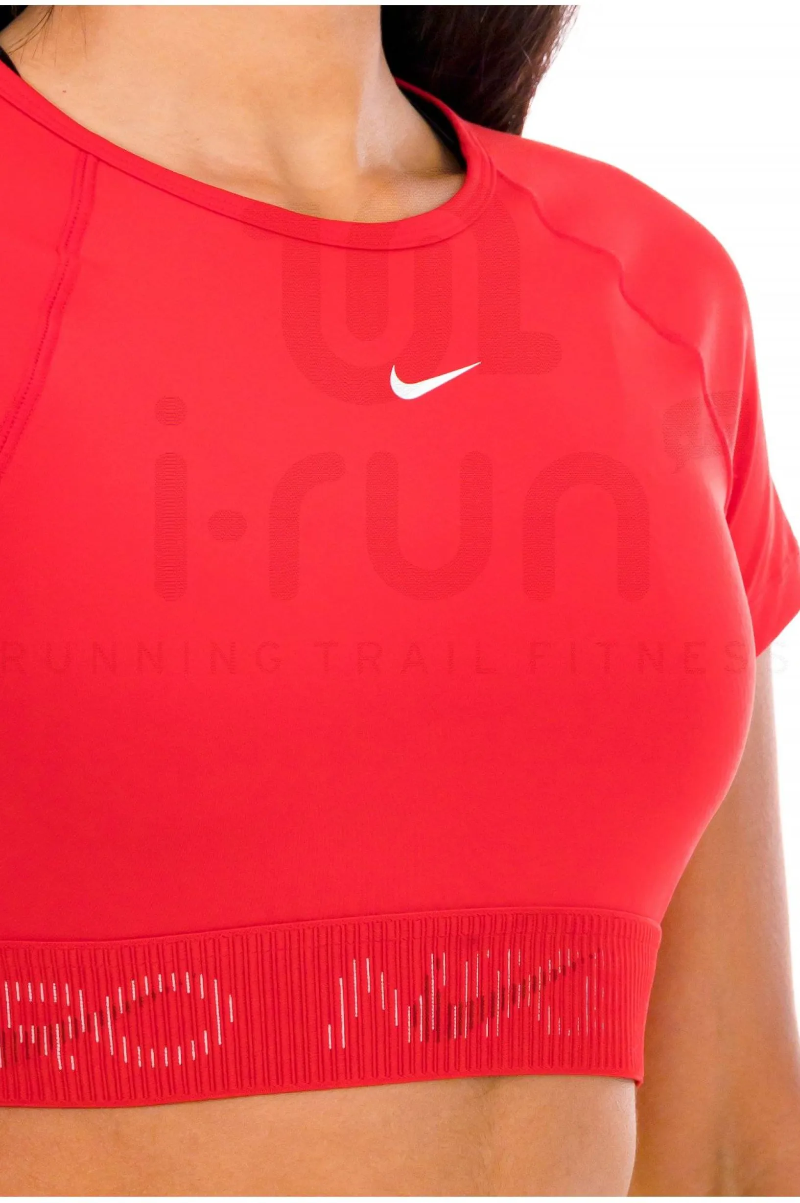 Femme Nike Manches Courtes^Crop Pro GX femme