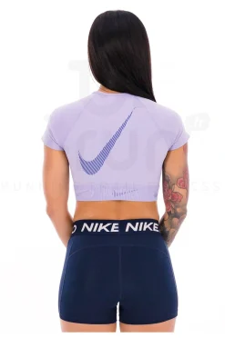 Femme Nike Manches Courtes^Crop Pro GX femme