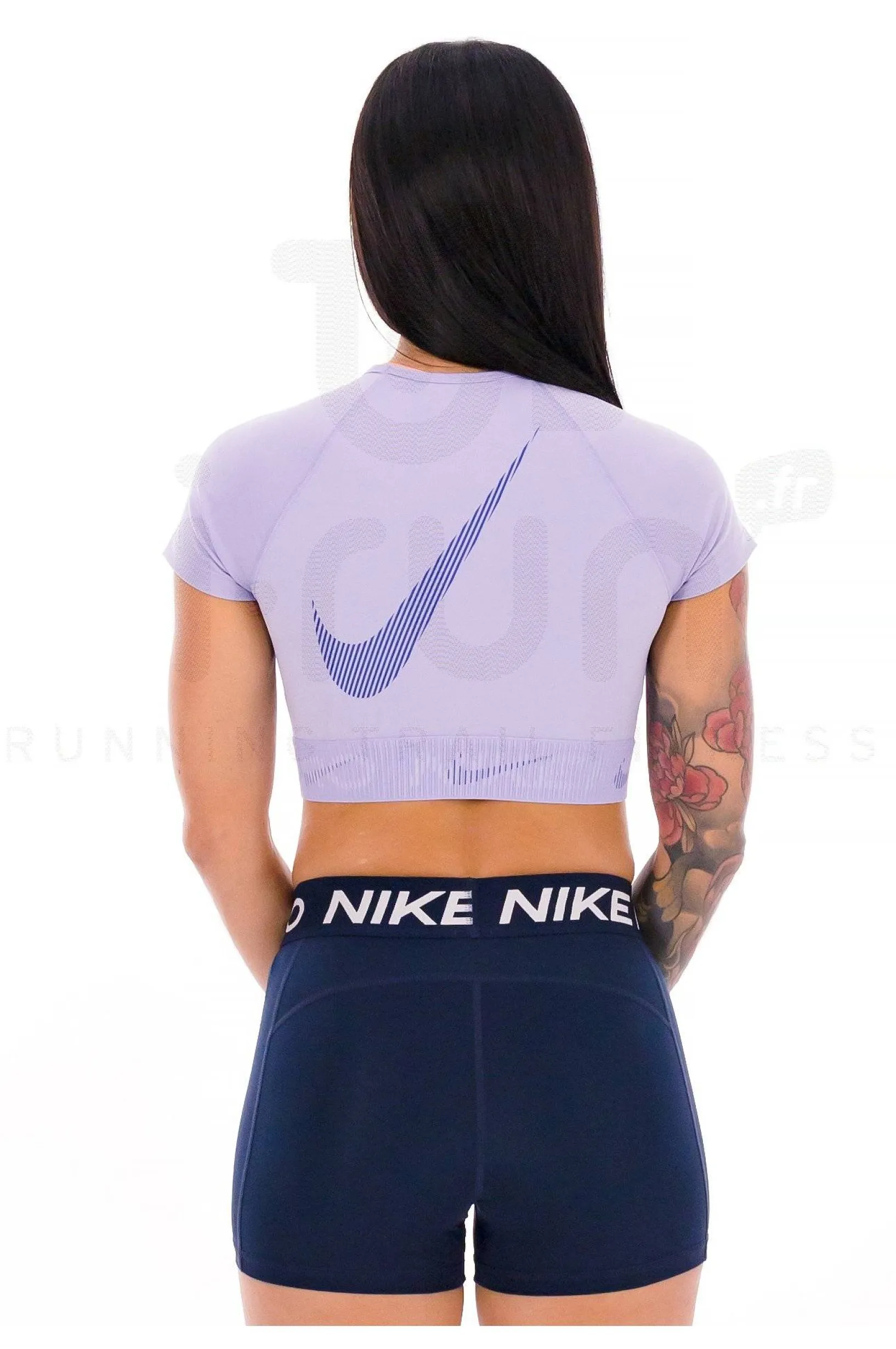 Femme Nike Manches Courtes^Crop Pro GX femme