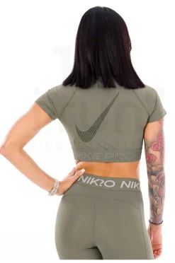 Femme Nike Manches Courtes^Crop Pro GX femme