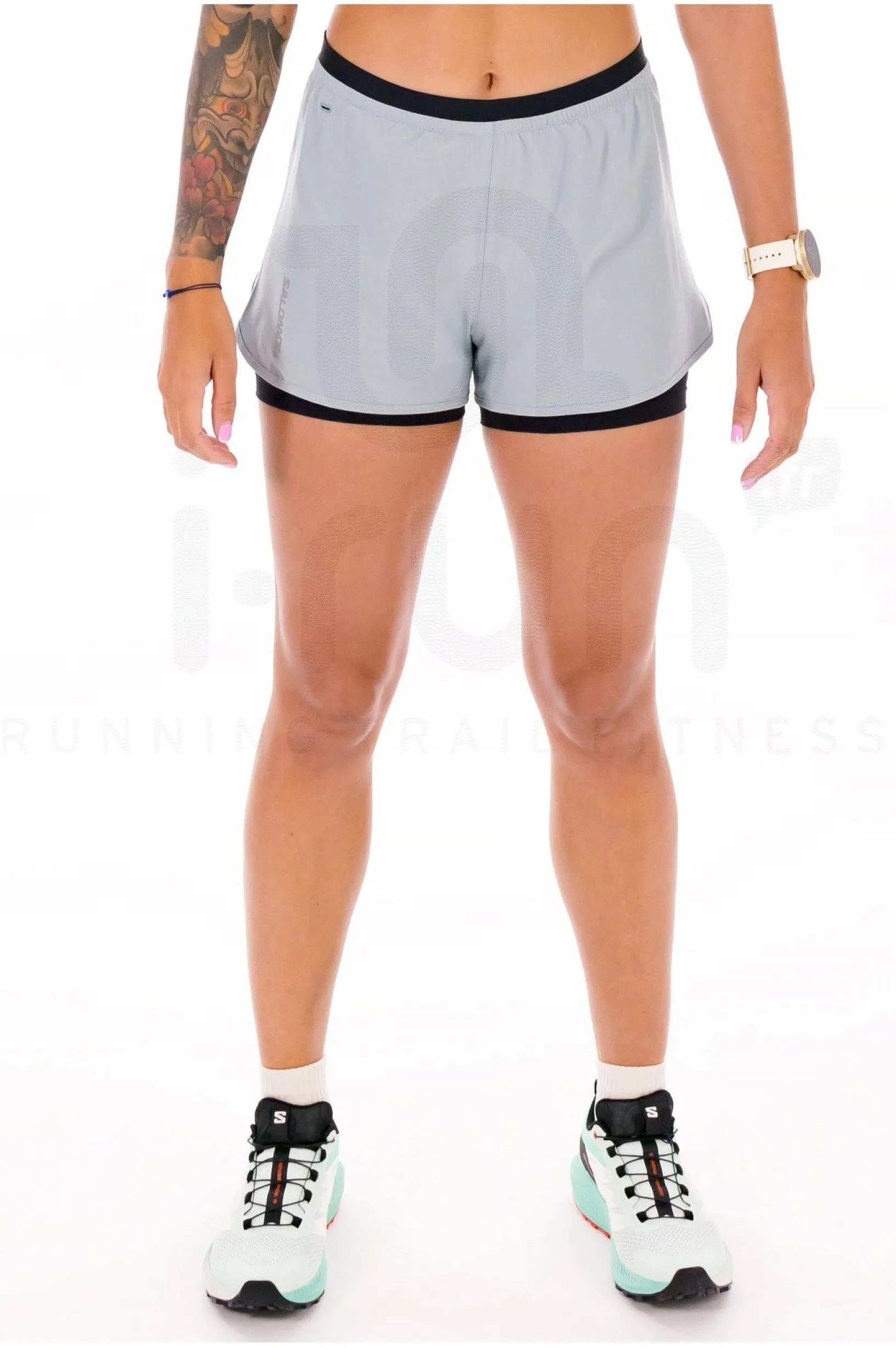 Femme Salomon Shorts / Cuissards / Jupes^Cross 2in1 W femme