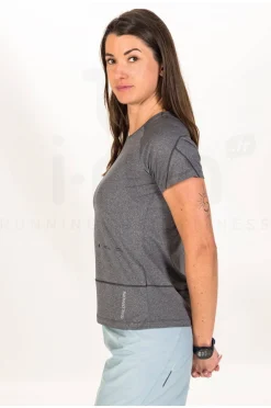 Femme Salomon Manches Courtes^Cross Run GFX W femme